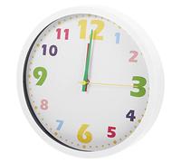 Alipis Orologio Da Parete Rotondo Per Bambini - Silenzioso E Decorativo - Perfetto Per Larredamento Della Cameretta Dei Bambini