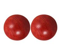Alipis Palle da Massaggio in Legno 2 Pezzi per Esercizi Manuali Design Ergonomico per Alleviare la Fatica Muscolare nel Corso di Viaggi e Lavoro
