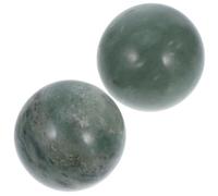 Alipis Palline per Esercizio Dita e Relax Mano 2 Pezzi con Scatola Baoding in Pietra Naturale per Ginnastica e Massaggio Sfera Adatte a Anziani e Lavoratori D'ufficio