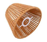 Alipis Paralume Boho in Corda di Carta Intrecciata a Mano, Copertura per Lampada a Soffitto Rustica, Paralume Bohémien per Illuminazione Soggiorno e Sala da Pranzo, Diffusione Luce