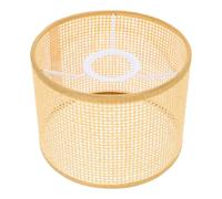 Alipis Paralume in Rattan Intrecciato Mano Paralume Sospensione Decorativo Resistente Adatto per Lampade da Tavolo e Soffitto Design Elegante per Casa Hotel Bar e Studio