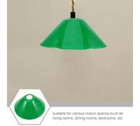 Alipis Paralume Retrò Verde Scuro in Vetro per Lampada da Tavolo E27 Paralume Sostitutivo Vintage per Lampade da Scrivania e Ufficio Illuminazione Soffusa per Ambienti Casa e Studio
