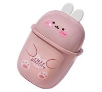 Alipis Pattumiera da Scrivania Mini Forma Coniglio con Bidoncino per Rifiuti per Ufficio Cucina Bagno e Camera da Contenitore Mantenere Ordinato Tuo