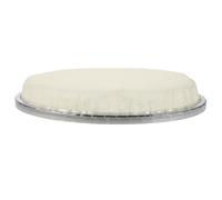 Alipis Pelle di Ricambio e Versatile per Tamburo Djembe 8 Pollici Lega di Alluminio e Pelle Sintetica Beige per Scenari Musicali Vari