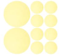 Alipis Pellicole Filtranti Autoadesive per Luce Calda 10 Pezzi Ø12Cm Fogli Diffusori Rotondi in Plastica per Lampade LED Filtri di Colore Caldo per Illuminazione Ambientale e