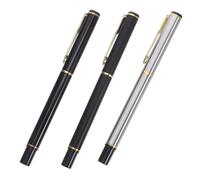 Alipis Penna Pennello Portatile per Calligrafia Cinese e Giapponese Set 3 Pezzi Pennarelli Riempibili a Inchiostro Punta Morbida per Scrittura a Mano e Pittura Ricaricabile e Compatta