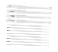 Alipis Penna per Sopracciglia e Multifunzionale per Mappatura del Trucco, Set da 12 Pezzi 4 Penne e 8 Refill, Adatta a Professionisti del Tatuaggio e Saloni di Bellezza