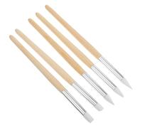 Alipis Penna Pulizia Orologi 5 Pezzi in Plastica e Legno per Rimozione Graffi e Pulizia Movimento, e Sicura per Componenti Delicati, per Orologiai