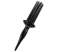 Alipis Pettine Funzione Compatibile Phon Nero in Plastica Portatile Arricciacapelli Chioma Voluminosi e Ricci Naturali per Styling in Casa o