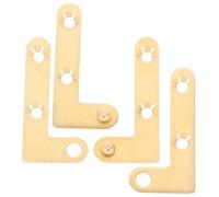 Alipis Piccole Cerniere per Porte 4 Pezzi Regolabili Albero su Giù Cerniere Invisibili per Porte in Legno Vetro Metallo di Armadi e Finestre