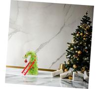 Alipis Piccolo Flessibile in Pile Verde Decorazione Natalizia da per e Feste Addobbo Compatto per Spazi Ridotti e Festivo