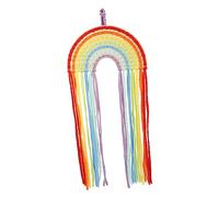 Alipis Porta Mollette Per Capelli Da Appendere Alla Parete Design Arcobaleno Organizer Per Forcine Per Capelli Da Bambina Stile Elegante Per Camera Da Letto o Bagno