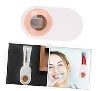 Alipis Porta-spremi-dentifricio Distributore Automatico Senza Chiodi Robusto E Sicuro Montaggio A Parete Facile Da Installare