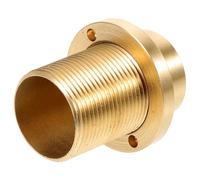 Alipis Portalampada in Rame Massiccio con Base Filettata Sostituzione per Lampadine Design Semplice e Lucido Affidabile e Adatto Varie Luci