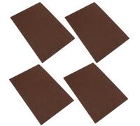 Alipis Protezione Antiscivolo per Gambe Sedie Cuscinetti Mobili in Feltro Adesivi 4 Pezzi per Pavimenti Delicati come Legno, Ceramica e Laminato