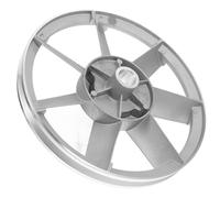 Alipis Puleggia di Trasmissione per Compressore D’aria in Alluminio a Doppio Cilindro, Puleggia Cinghia Motore Compatibile Compressori a Fessura, Componente Resistente per Utensili