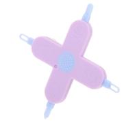 Alipis Pulizia Naso e Orecchie per 4 in 1, Attrezzo per Cerume e Unghie, Design a Croce, Pp e Pet, Lavanda, per Ragazzo Ragazza e Lattanti