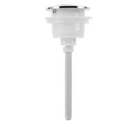 Alipis Pulsante del Serbatoio del Water in Plastica Resistente Pulsante di Scarico Singolo per Cassette Wc Accessorio di Ricambio Facile da Installare per Bagno Colore Colore Casuale