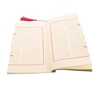 Alipis Quaderno per Esercizi di Calligrafia Cinese in Carta da Lucido Libro per Scrivere a Mano e Imparare Poesie Strumento Portatile per Studenti di Calligrafia e Appassionati di Arte