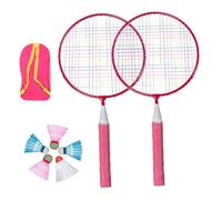 Alipis Racchette Badminton per Kit Completo con Racchette Resistenti Palline e Zaino Gioco Sportivo per Ragazzi e Ragazze Adatto per Indoor e Outdoor Allenamento Coordinazione e