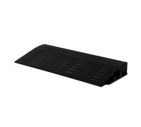 Alipis Rampa Antiscivolo in Gomma per Soglie Porte e Gradini, Accessorio Resistente per Rampe di Scooter, Compatibile Robot Aspirapolvere Intelligente, Colore Nero, Uso Domestico e