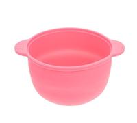 Alipis Recipiente in Silicone Resistente al Calore per Sciogliere Cera Ciotola Capiente per Scaldacera Professionale Vaschetta Interna per Rimozione Pellicole Colore Rosa