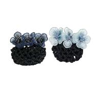 Alipis Rete per Chignon Leggero Elegante Chic Accessori per Chioma 2pezzi Clip Fermacapelli come Regalo per Moglie o Fidanzata