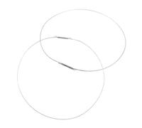 Alipis Ricambi Per Asciugatrice Guarnizione in Gomma Per Lavatrice A Carica Frontale Chiusura A Molla Per Porta Morsetto in Acciaio Inossidabile Cuffia Per Lavatrice 40 Cm Argento