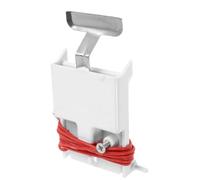 Alipis Rilevatore Spessore Ghiaccio Regolatore Bianco, per Fabbricatore | Fabbricatore e Contenitore, Ferro e Plastica, Mantiene Cicli Stabili, Previene Overflow e Fermate
