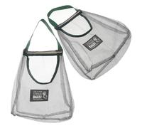 Alipis Sacchetti a Rete Per Cipolle e Frutta Da Appendere, 2 Pezzi in Rete Traspirante Per Verdure Fresche, Risparmio Spazio Cucina e Dispensa, Sacchetti Sospesi Multifunzionali Per Uso Domestico