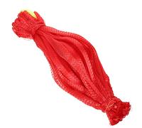 Alipis Sacchetti Per Frutta e Verdura a Rete in Nylon Coulisse, Borsa Portaoggetti Leggera Per Cucina e Supermercato, Set Da 100 Pezzi 45cm Rossi Per Protezione Anguria in Coltivazione