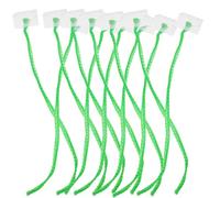 Alipis Sacchetti Rete per Verdure e Frutta Riutilizzabili, Set 100 Pezzi 40 Cm, Sacchetti Traspiranti in Rete Verde Etichetta Bianca, per Conservazione Alimenti e Spesa Sostenibile