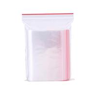 Alipis Sacchetti Richiudibili Trasparenti 100 Pezzi Polietilene 4X6 Cm Bustine Chiusura a Cerniera per Conservazione Alimenti e Organizzazione Piccoli Oggetti Uso Domestico e