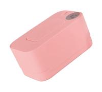 Alipis Scalda Salviettine per Bebè, Portatile, Ricarica Usb, Temperatura Costante, Plastico Rosa, per Auto in Viaggio