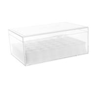Alipis Scatola Organizer Compatto e Resistente in Plastico per Medicinali con Design Blocca Luce, Forma Cubica, Pratica per Uso Domestico e Emergenze