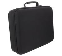 Alipis Scatola porta-asciugacapelli: custodia da viaggio, rigida e antiurto, organizer per asciugacapelli, compatibile con Dyson HD16 nero