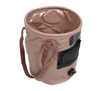 Alipis Secchio Pieghevole Rotondo con Coperchio e Beccuccio 25l