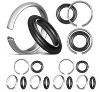 Alipis Set 10 Anelli di Fissaggio o-Ring per Chiave a Percussione Elettrica Clip ad Anello di Tenuta Interno Resistente Accessori Professionali per Utensili a Impulsi Attacco Quadro