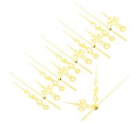 Alipis Set 10 Lancette di Ricambio per Orologio in Plastica Resistente, Kit Accessori per Orologi Fai da Te Movimento Silenzioso, Assortimento per Riparazione e Creazione Orologi da