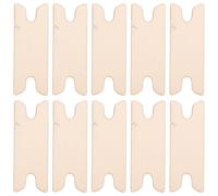 Alipis Set 10 Pezzi Navette per Tessitura in Legno, Bastoni Artigianali per Telai e Accessori la Tessitura di Arazzi e Sciarpe, Strumenti Compatti per Lavori Fai da Te e Kit