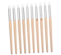 Alipis Set 10 Pezzi Penna Pulizia Professionale per Quadrante e Movimenti Orologi, Spazzola in Legno e Plastica, Adatto per Riparazione Orologi da Polso e Pulizia Monete