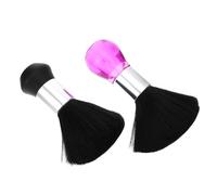 Alipis Set 2 Pezzi Spazzola per Collo da Parrucchiere e Salone Spazzola per Chioma da Barbiere Piccola e Portatile Testina Delicata Strumento Leggero per Pulizia Chioma e Uso