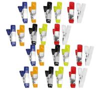 Alipis Set 24 Pezzi Mini Morsetti a Molla Multicolore Clip per Tende Morsetti da Giardino e Campeggio Resistenti Compatti e Leggeri per Fai da Te Artigianato e Lavori di Falegnameria