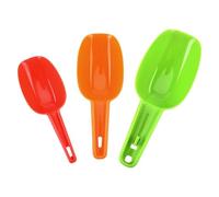 Alipis Set 3 Pale per Farina Multifunzionali in Plastica Alimentare, Leggere e Resistenti, Paletta per Cubetti di Ghiaccio e Uso Cucina Domestica, Pratiche per Preparazioni e Servizi