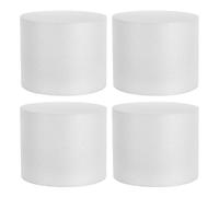 Alipis Set 4 Manichini per Torte Finti in Schiuma Rotondi 15 Cm X 12 Cm, Riutilizzabili per Decorazioni Fai da Te, Modelli per Esercitarsi nella Decorazione di Torte e Visual