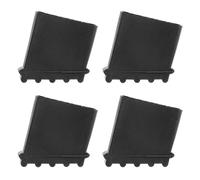 Alipis Set 4 Pezzi Piedini Antiscivolo per Scala in Gomma, Copertura Protettiva per Piedino Scala Ripida, Cuscinetti di Protezione per Scale per Uso Domestico e Garage