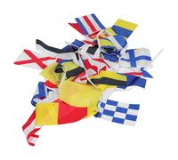 Alipis Set 40 Bandiere di Segnalazione Marittima Marina Resistente, Bandiere di Segnale per e Barche, Decorazioni Marine per Feste e Uso in Navigazione Sicura