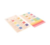 Alipis Set 5 Etichette Adesive Mensili 2026 Scrivibili per Planner Decalcomanie Calendario Annuale Schede Indice per Agenda e Taccuino Segnalibri Pagina per Organizzazione Ufficio