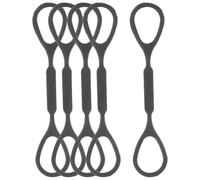 Alipis Set 5 Pezzi Anelli Paraurti in Silicone Nero per Tromba, Leggeri e Facili da Usare, Accessori per Slide Tuning per Strumenti Musicali