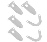 Alipis Set 6 Pezzi Piastre Valvola Lamelle in Metallo per Compressore D’Aria Gruppo Piastra Valvola a Lingua U e V per Sostituzione Guarnizione Base Cilindro per Riparazione